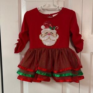 Little Lass Vibrant Red Dress